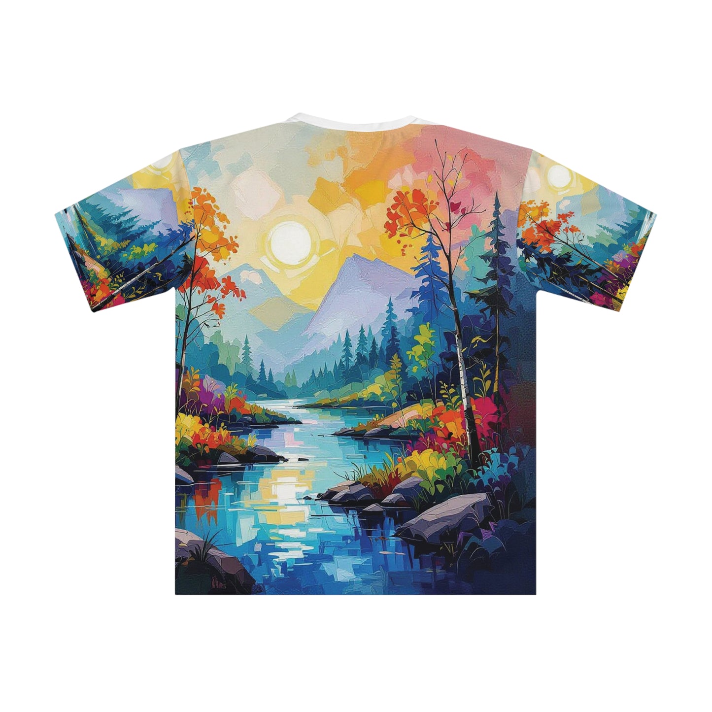 Bold Colorful Watercolor Statement T-Shirt | Graphic Tee