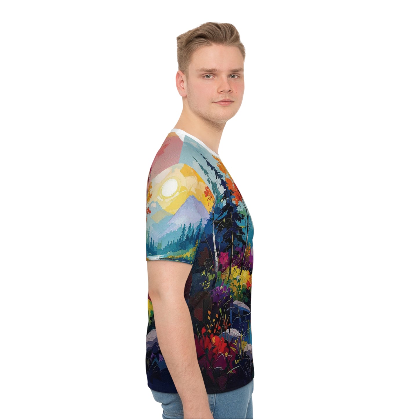 Bold Colorful Watercolor Statement T-Shirt | Graphic Tee