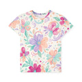 Kids Sports Jersey — Colorful Pastel Floral "Young Ladies" All-Over Print