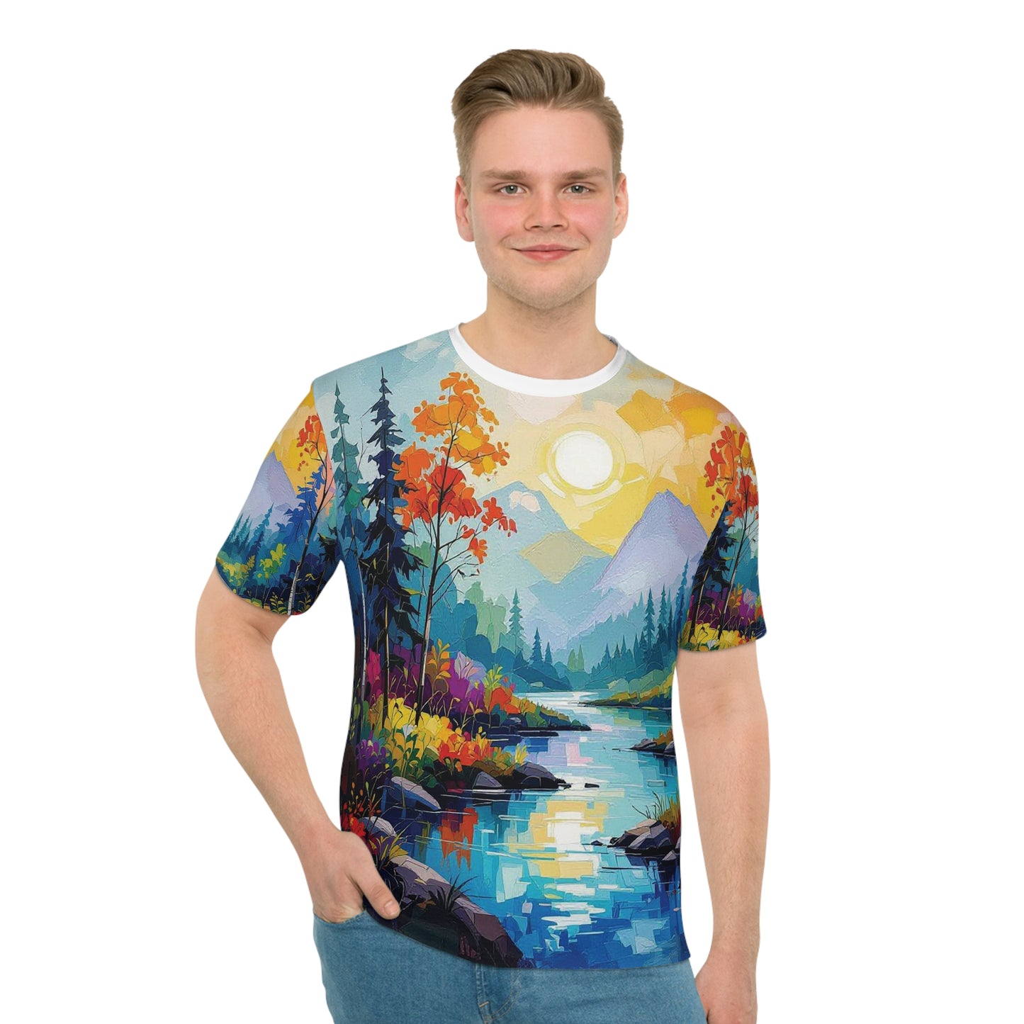 Bold Colorful Watercolor Statement T-Shirt | Graphic Tee