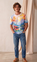 Bold Colorful Watercolor Statement T-Shirt | Graphic Tee