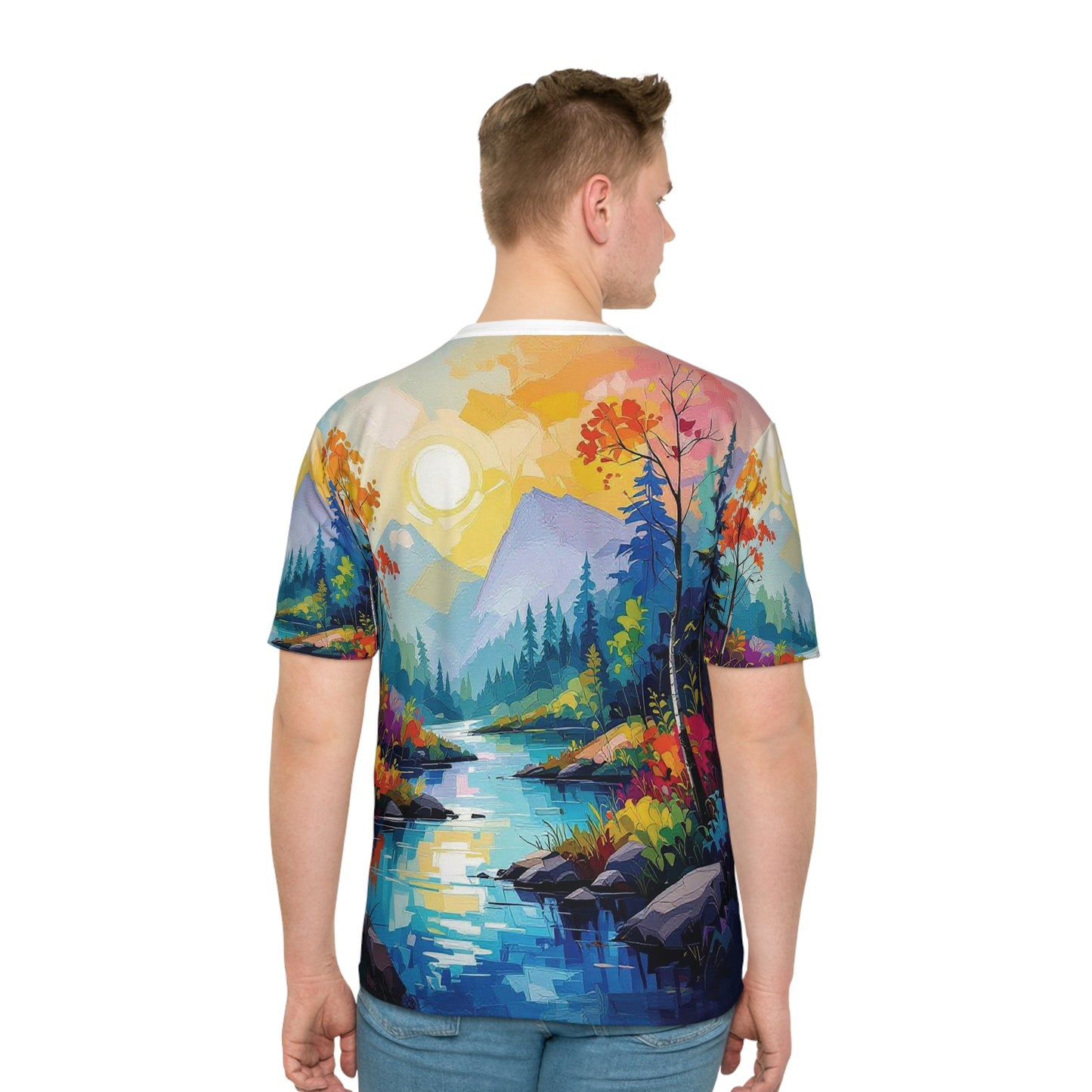 Bold Colorful Watercolor Statement T-Shirt | Graphic Tee